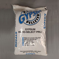Gypsum, Pelletized Natural Mined Calcium Sulfate Soil Conditioner, 24% Calcium