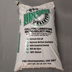 Lime, Calcitic (Hi-Cal), Pelletized Natural Mined Calcium Carbonate, 34% Ca 1% Mg